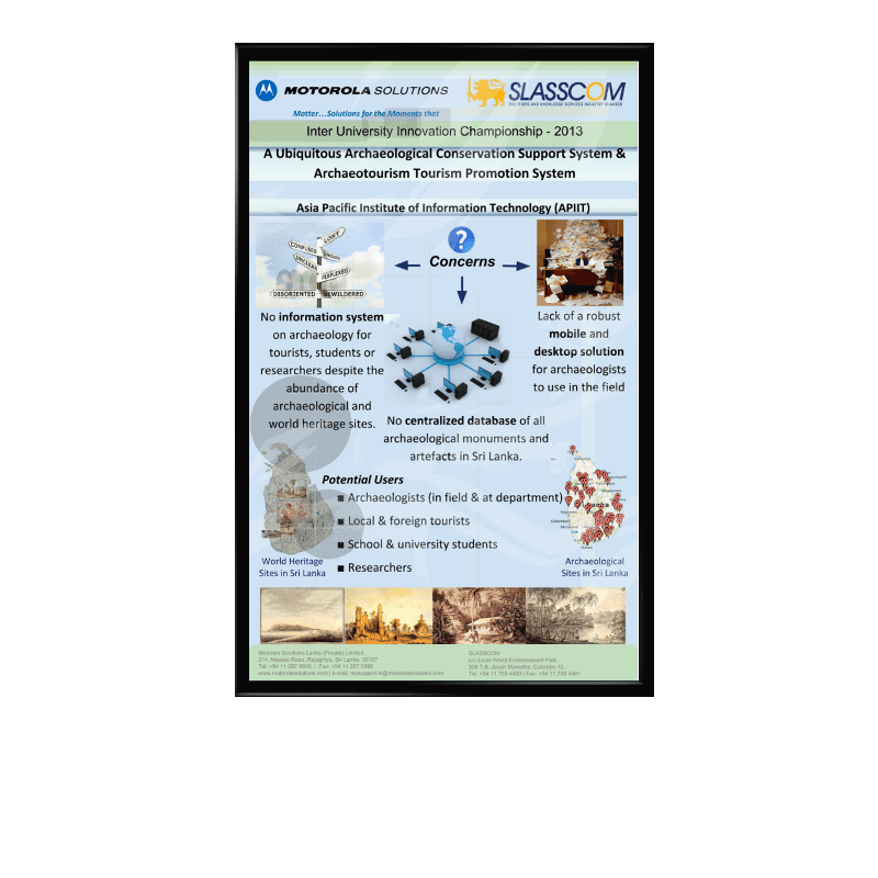 Illustration of An Archaeological Information System for Tourists and Archaeologists