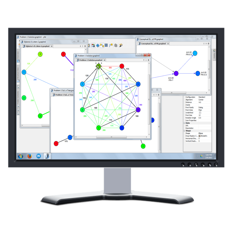 An illustration of Optimization using Graph Theory