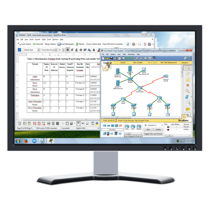 An illustration of Upgrade of Network Infrastructure of Warmingham Health Authority & Attached Hospitals