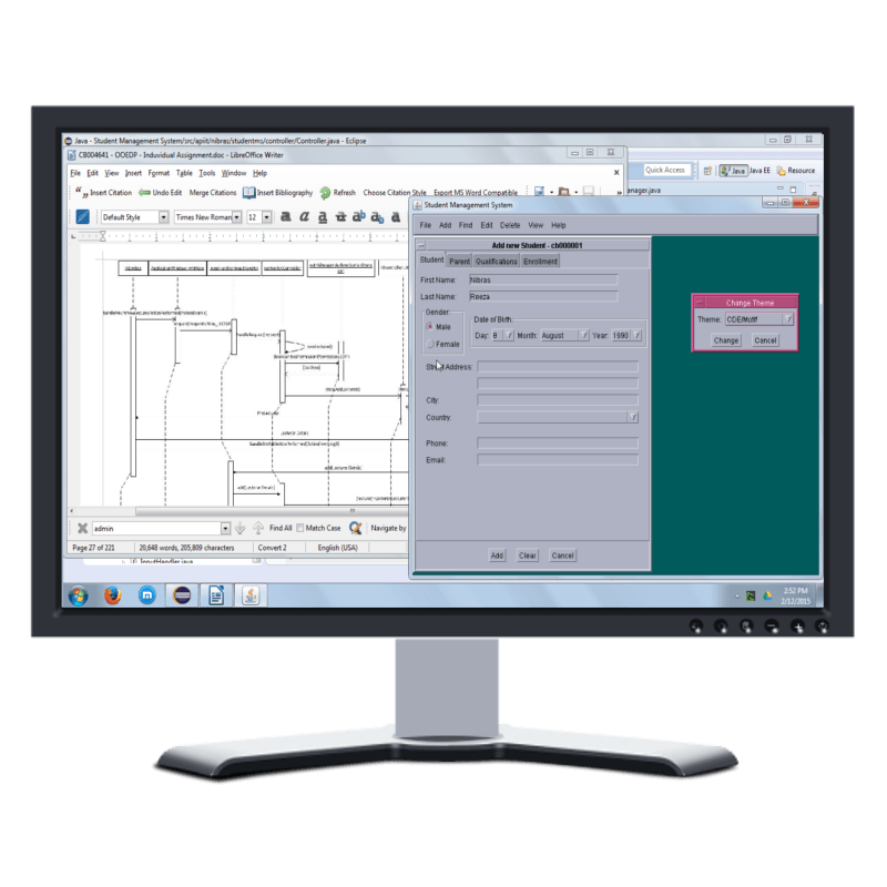 An illustration of Student Management System
